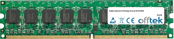 Primergy Econel 50 (D1859) 1Go Module - 240 Pin 1.8v DDR2 PC2-4200 ECC Dimm (Dual Rank)