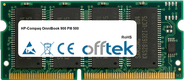 OmniBook 900 PIII 500 128Mo Module - 144 Pin 3.3v PC100 SDRAM SoDimm