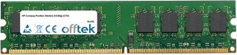 Pavilion Slimline S3340jp (CTO) 2Go Module - 240 Pin 1.8v DDR2 PC2-6400 Non-ECC Dimm