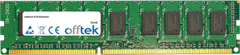X79 Extreme3 8Go Module - 240 Pin 1.5v DDR3 PC3-10600 ECC Dimm (Dual Rank)