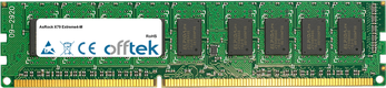X79 Extreme4-M 8Go Module - 240 Pin 1.5v DDR3 PC3-10600 ECC Dimm (Dual Rank)