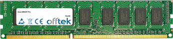 M5A97 Pro 8Go Module - 240 Pin 1.5v DDR3 PC3-10600 ECC Dimm (Dual Rank)