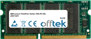 ThinkPad I Séries 1500 (PC-66) (2621-547) 128Mo Module - 144 Pin 3.3v PC66 SDRAM SoDimm