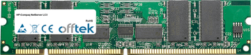 NetServer LC3 256Mo Module - 168 Pin 3.3v PC100 ECC Registered SDRAM Dimm