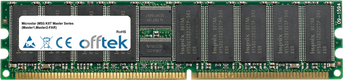 K8T Master Séries (Master1,Master2-FAR) 2Go Module - 184 Pin 2.5v DDR266 ECC Registered Dimm (Dual Rank)