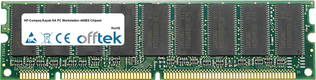 Kayak XA PC Workstation 440BX Chipset 256Mo Module - 168 Pin 3.3v PC100 ECC SDRAM Dimm