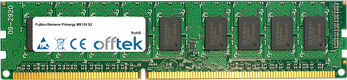 Primergy MX130 S2 4Go Module - 240 Pin 1.5v DDR3 PC3-10664 ECC Dimm (Dual Rank)