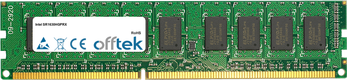 SR1630HGPRX 4Go Kit (2x2Go Modules) - 240 Pin 1.5v DDR3 PC3-10664 ECC Dimm (Single Rank)