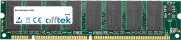Platinum 3200 1Go Kit (2x512Mo Modules) - 168 Pin 3.3v PC133 SDRAM Dimm