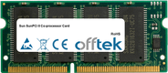 SunPCi II Co-processor Carte 128Mo Module - 144 Pin 3.3v PC133 SDRAM SoDimm