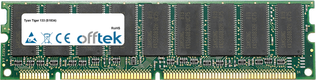 Tiger 133 (S1834) 512Mo Module - 168 Pin 3.3v PC133 ECC SDRAM Dimm
