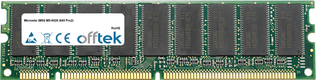MS-6528 (845 Pro2) 256Mo Module - 168 Pin 3.3v PC100 ECC SDRAM Dimm