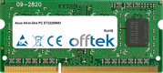 All-in-One PC ET2220INKI 4Go Module - 204 Pin 1.35v DDR3 PC3-12800 SoDimm