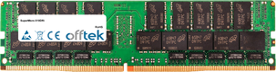 X10DRi 64Go Module - 288 Pin 1.2v DDR4 PC4-23400 LRDIMM ECC Dimm Load Reduced
