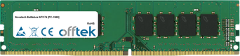 Battlebox NTI174 (PC-1969) 8Go Module - 288 Pin 1.2v DDR4 PC4-17000 Non-ECC Dimm