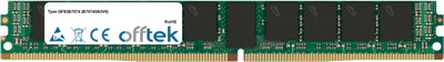 GF83B7074 (B7074G83V8) 32Go Module - 288 Pin 1.2v DDR4 PC4-19200 ECC Registered Dimm (VLP)