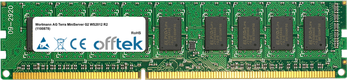 Terra MiniServer G2 WS2012 R2 (1100878) 8Go Module - 240 Pin 1.5v DDR3 PC3-12800 ECC Dimm (Dual Rank)