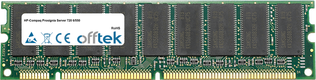 Prosignia Server 720 6/550 256Mo Module - 168 Pin 3.3v PC100 ECC SDRAM Dimm