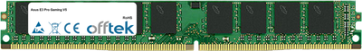 E3 Pro Gaming V5 16Go Module - 288 Pin 1.2v DDR4 PC4-19200 ECC Unbuffered Dimm (VLP)