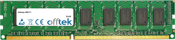 GWh F1 4Go Module - 240 Pin 1.5v DDR3 PC3-10664 ECC Dimm (Dual Rank)