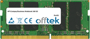 Business Notebook 348 G3 8Go Module - 260 Pin 1.2v DDR4 PC4-19200 SoDimm