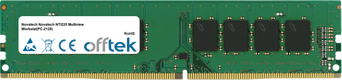 NTI225 Multiview Workstation (PC-2128) 8Go Module - 288 Pin 1.2v DDR4 PC4-17000 Non-ECC Dimm