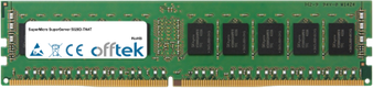 SuperServer 5028D-TN4T 16Go Module - 288 Pin 1.2v DDR4 PC4-19200 ECC Dimm