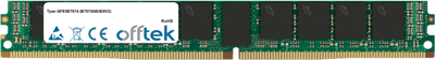GF83B7074 (B7074G83E8V2) 16Go Module - 288 Pin 1.2v DDR4 PC4-19200 ECC Registered Dimm (VLP)