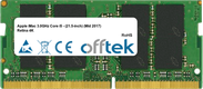 IMac 3.0GHz Core I5 - (21.5-inch) (Mid 2017) Retina 4K 16Go Module - 260 Pin 1.2v DDR4 PC4-19200 SoDimm
