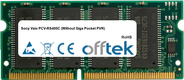 Vaio PCV-RS400C (Without Giga Pocket PVR) 128Mo Module - 144 Pin 3.3v PC100 SDRAM SoDimm