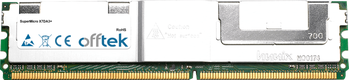 X7DA3+ 8Go Kit (2x4Go Modules) - 240 Pin 1.8v DDR2 PC2-5300 ECC FB Dimm