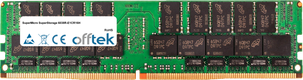 SuperStorage 6038R-E1CR16H 64Go Module - 288 Pin 1.2v DDR4 PC4-23400 LRDIMM ECC Dimm Load Reduced