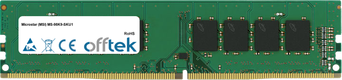 MS-98K9-SKU1 16Go Module - 288 Pin 1.2v DDR4 PC4-21300 Non-ECC Dimm