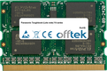 Toughbook (Lets Note) Y4 Séries 512Mo Module - 172 Pin 1.8v DDR2-400 Non-ECC MicroDimm