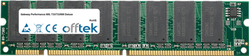 Performance 800, 733/733/800 Deluxe 256Mo Module - 168 Pin 3.3v PC133 SDRAM Dimm