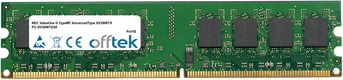 ValueOne G TypeMT AdvancedType GV28WT/5 PC-GV28WTZG5 1Go Module - 240 Pin 1.8v DDR2 PC2-4200 Non-ECC Dimm