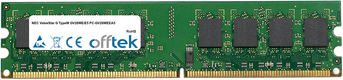 ValueStar G TypeW GV28WE/E5 PC-GV28WEEA5 1Go Module - 240 Pin 1.8v DDR2 PC2-4200 Non-ECC Dimm