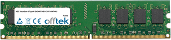 ValueStar G TypeW GV34W7/H5 PC-GV34W7HA5 1Go Module - 240 Pin 1.8v DDR2 PC2-4200 Non-ECC Dimm