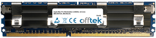 Mac Pro Workstation 2.66GHz  (4-Core) (MA356TA/A, MA356J/A) 4Go Kit (2x2Go Modules) - 240 Pin 1.8v DDR2 PC2-5300 ECC FB Dimm (Apple Approved)