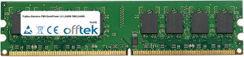 FMV-DeskPower LX LX40W FMVLX40W 1Go Module - 240 Pin 1.8v DDR2 PC2-5300 Non-ECC Dimm