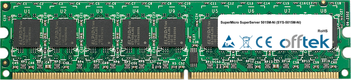 SuperServer 5015M-Ni (SYS-5015M-Ni) 2Go Module - 240 Pin 1.8v DDR2 PC2-4200 ECC Dimm (Dual Rank)