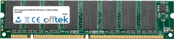 Evo D500 SFF P4/Celeron (1.5GHz-2.2GHz) (Intel 845) 512Mo Module - 168 Pin 3.3v PC133 SDRAM Dimm