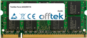 Tecra A8-EZ8511X 2Go Module - 200 Pin 1.8v DDR2 PC2-4200 SoDimm