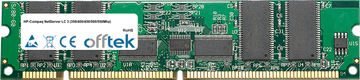NetServer LC 3 (350/400/450/500/550Mhz) 256Mo Module - 168 Pin 3.3v PC100 ECC Registered SDRAM Dimm