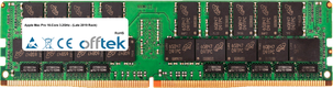 Mac Pro 16-Core 3.2GHz - (Late 2019 Rack) 64Go Module - 288 Pin 1.2v DDR4 PC4-23400 LRDIMM ECC Dimm Load Reduced