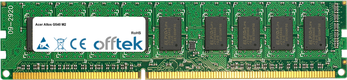 Altos G540 M2 4Go Module - 240 Pin 1.5v DDR3 PC3-8500 ECC Dimm (Dual Rank)