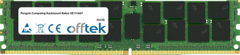 Rackmount Relion XE1114GT 128Go Module - 288 Pin 1.2v DDR4 PC4-23400 ECC Registered Dimm