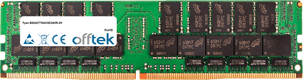 B8242T76AV2E24HR-2V 128Go Module - 288 Pin 1.2v DDR4 PC4-19200 LRDIMM ECC Dimm Load Reduced