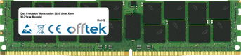 Precision Workstation 5820 (Intel Xeon W-21xxx Models) 16Go Module - 288 Pin 1.2v DDR4 PC4-21300 ECC Registered Dimm