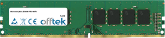 B560M PRO WIFI 32Go Module - 288 Pin 1.2v DDR4 PC4-25600 Non-ECC Dimm